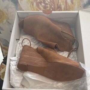 Aldo Women's Brown Wedge Sandals